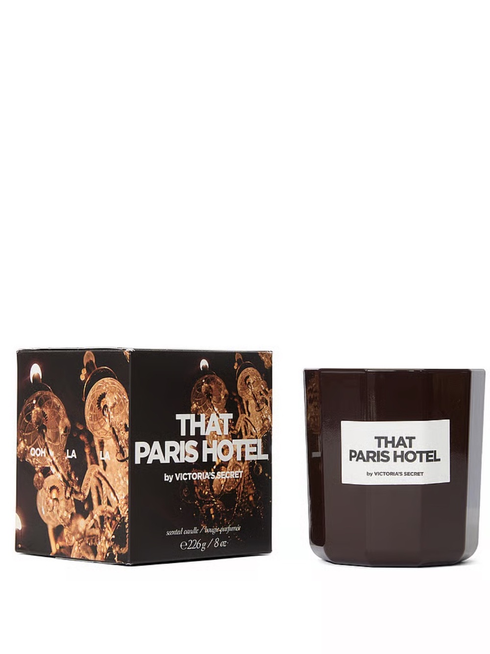 Victoria's Secret That Paris Hotel Candle New in Box Saffron, Tea, Sage